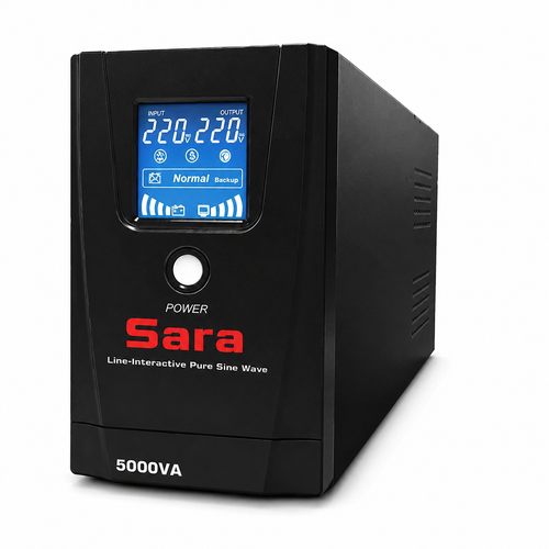 یوپیاس استابلایزر سارا SL-5K لاین اینترکتیو 5000 ولت آمپر سینوسی کامل